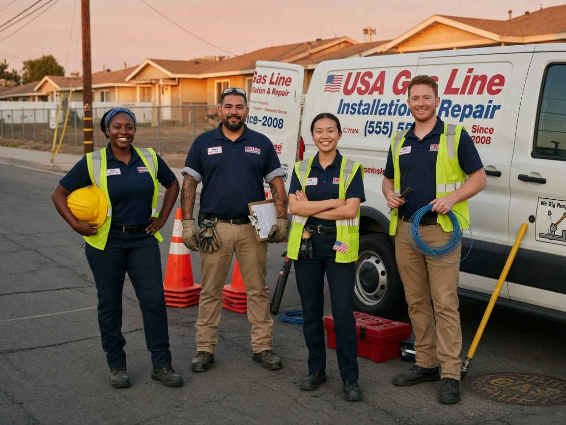 Gas Line Installation company in Skellytown, TX